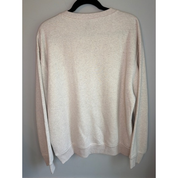 Ultra Game Seattle Seahawks NFL Crewneck Sweatshirt XL Oatmeal Heather Men - Picture 6 of 7